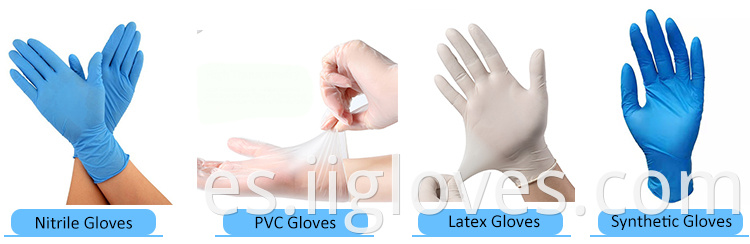 Clear Transparent Household Cleaning Vinyl Safety Gloves